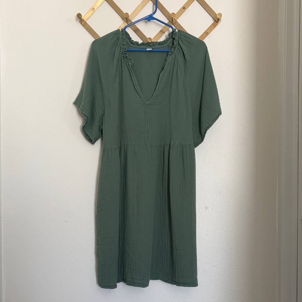 Old Navy Double Gauze Dress with Pockets